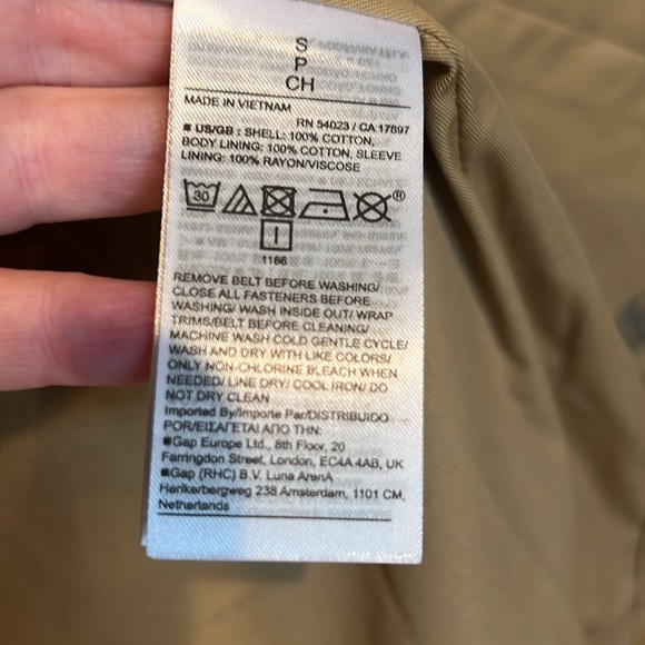 Banana Republic Safari Jacket. NWT superior quality. Size small - Picture 15 of 16